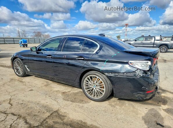 WBAJA5C51JG899608 2018 BMW 5 SERIES Black Rear left