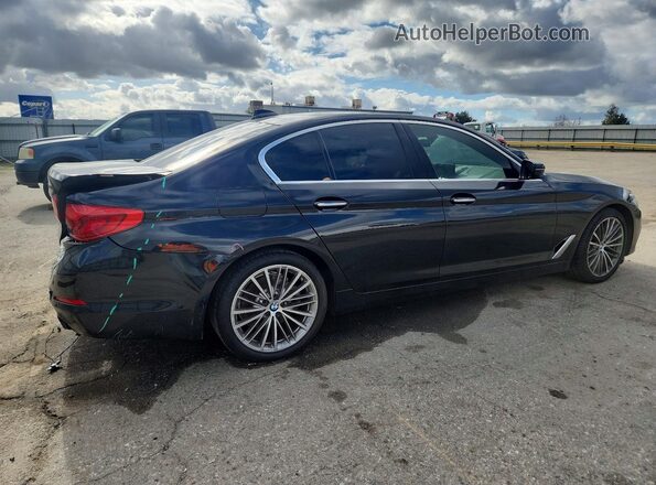 WBAJA5C51JG899608 2018 BMW 5 SERIES Black Rear right