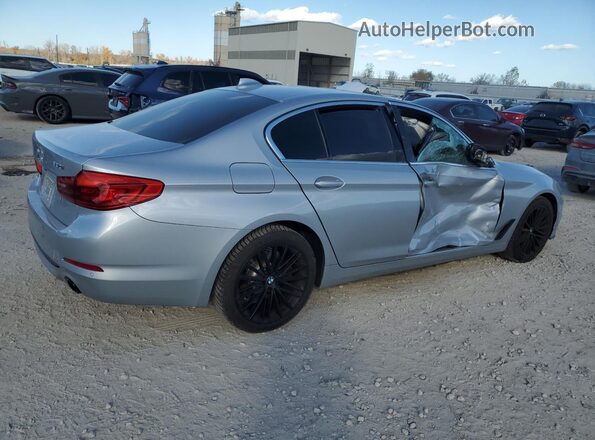 WBAJA5C59KG900859 2019 BMW 5 SERIES Silver Tył prawy