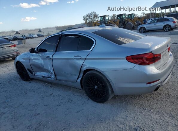 WBAJA5C59KG900859 2019 BMW 5 SERIES Silver Tył lewy