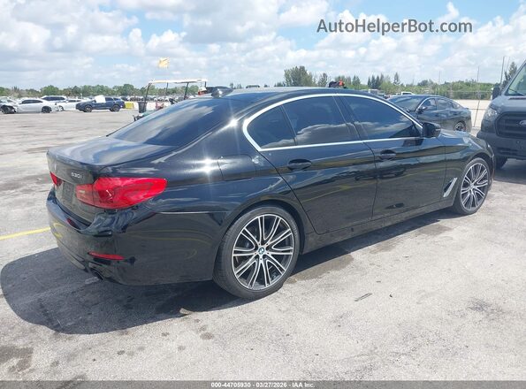 WBAJA5C5XKWW08160 2019 BMW 5 SERIES Black Задня права чверть