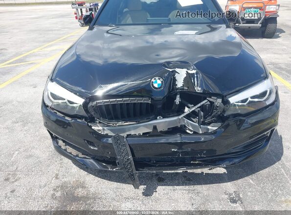WBAJA5C5XKWW08160 2019 BMW 5 SERIES Black Вид спереду
