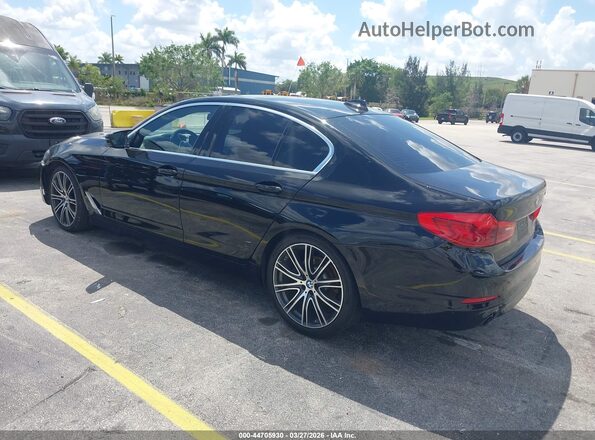WBAJA5C5XKWW08160 2019 BMW 5 SERIES Black Задня ліва чверть