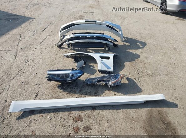 WBAJA9C51KB392925 2019 BMW 5 SERIES White Вид щитка приладів