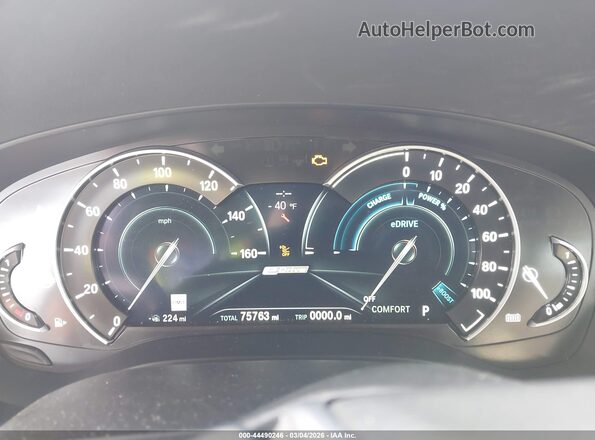 WBAJA9C51KB392925 2019 BMW 5 SERIES White Вид задніх сидінь
