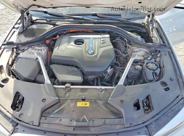 WBAJA9C52KB391931 2019 BMW 5 SERIES White Вид задньої частини салону