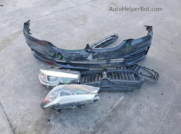 WBAJA9C55KB392734 2019 BMW 5 SERIES Черный Вид подкапотного пространства