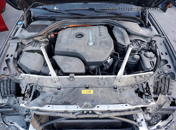 WBAJA9C55KB392734 2019 BMW 5 SERIES Черный Вид задней части салона