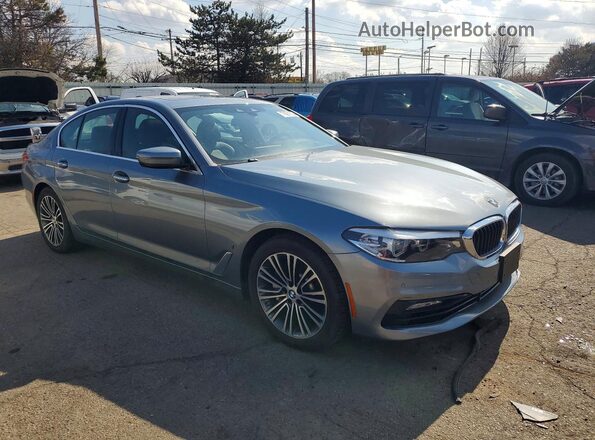 WBAJA9C56JB249791 2018 BMW 5 SERIES Silver Առջևի աջ