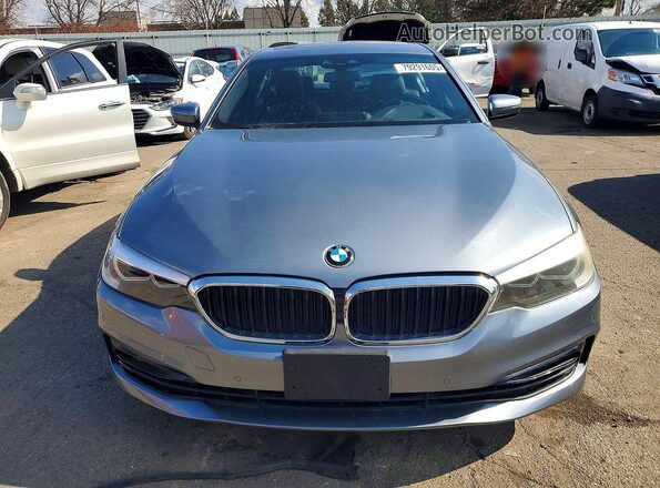 WBAJA9C56JB249791 2018 BMW 5 SERIES Silver Դիմացի տեսք