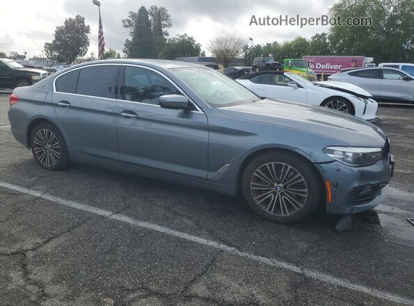 WBAJA9C56JB252190 2018 BMW 5 SERIES Gray Przód prawy