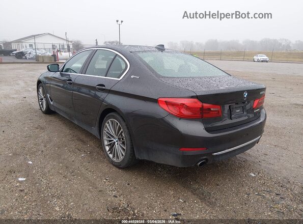 WBAJB1C54KB376877 2019 BMW 5 SERIES Gray Tył lewy