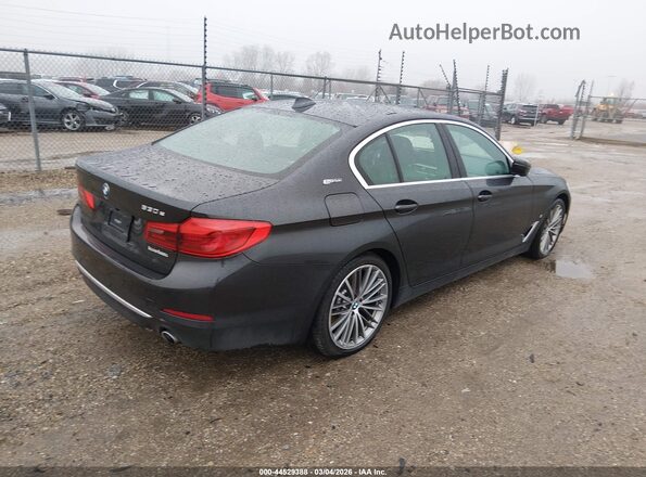 WBAJB1C54KB376877 2019 BMW 5 SERIES Gray Tył prawy