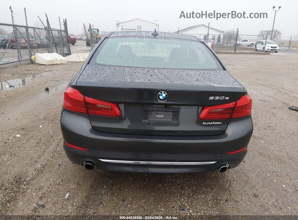 WBAJB1C54KB376877 2019 BMW 5 SERIES Gray 