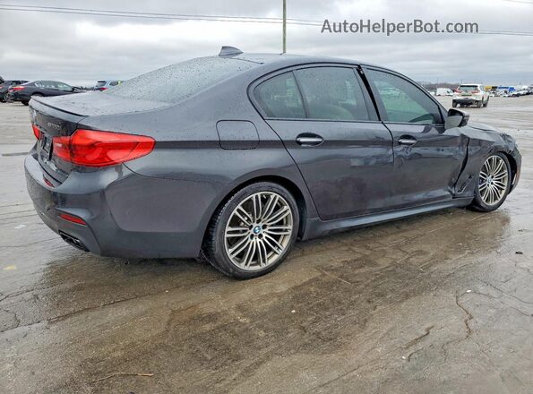 WBAJB9C51JB035479 2018 BMW M5 Gray Rear right