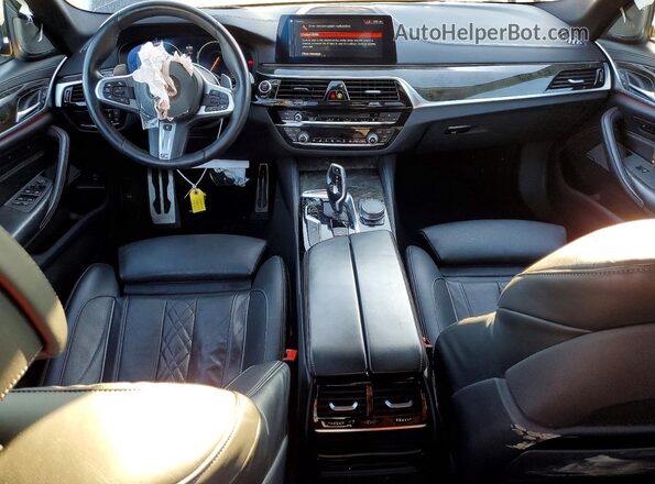 WBAJB9C53KB464978 2019 BMW M5 Black Widok deski rozdzielczej