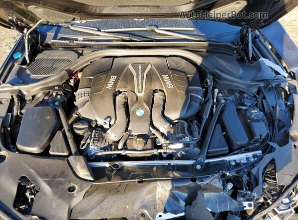 WBAJB9C53KB464978 2019 BMW M5 Black Widok wnętrza z tyłu