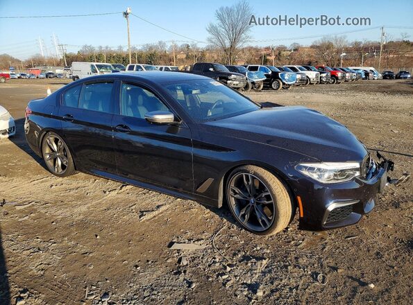 WBAJB9C53KB464978 2019 BMW M5 Black Przód prawy