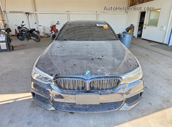 WBAJB9C54KB464522 2019 BMW M5 Black წინა ხედი