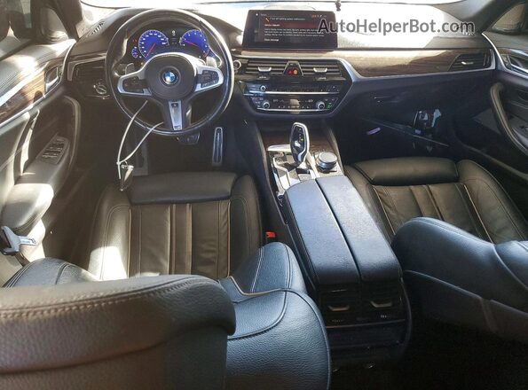 WBAJB9C54KB464522 2019 BMW M5 Black წინა პანელის ხედი