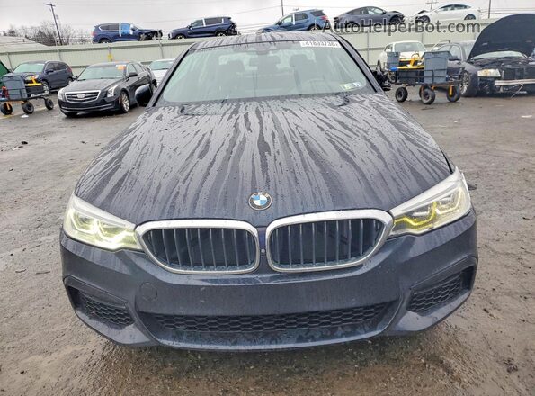 WBAJE7C31HG888326 2017 BMW 5 SERIES Charcoal Widok z przodu