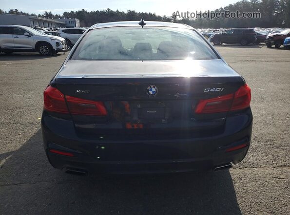 WBAJE7C37HG478923 2017 BMW 5 SERIES Black Widok z tyłu