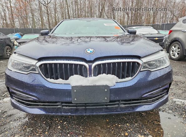 WBAJE7C38HG889876 2017 BMW 5 SERIES Синий Вид спереди
