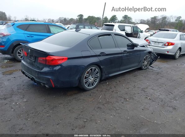 WBAJE7C54KWW20904 2019 BMW 5 SERIES Dark Blue Задня права чверть