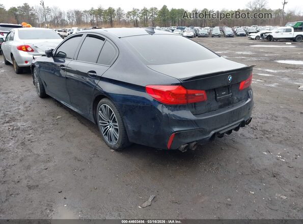 WBAJE7C54KWW20904 2019 BMW 5 SERIES Dark Blue Задня ліва чверть