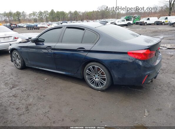 WBAJE7C54KWW20904 2019 BMW 5 SERIES Dark Blue Панорамний вид салону 360°
