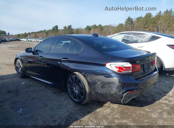 WBAJE7C56JWD52813 2018 BMW 5 SERIES Black Trasero izquierdo