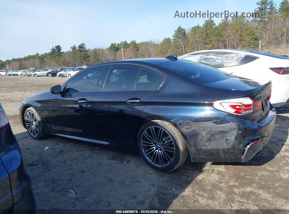 WBAJE7C56JWD52813 2018 BMW 5 SERIES Black Vista interior de 360 grados