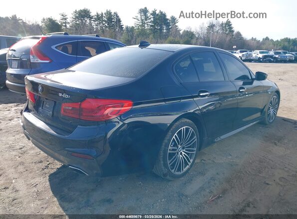 WBAJE7C56JWD52813 2018 BMW 5 SERIES Black Trasero derecho