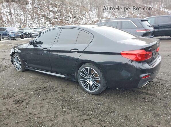 WBAJE7C58JWD49783 2018 BMW 5 SERIES Black Tył lewy