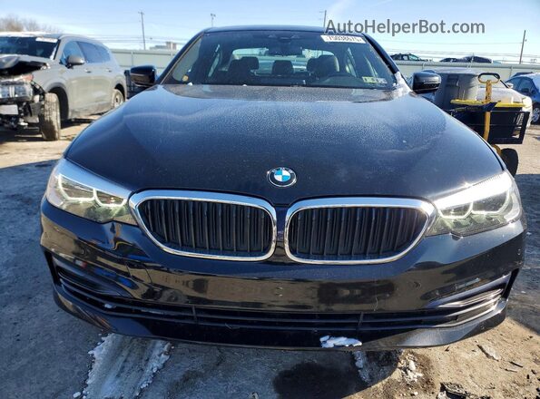 WBAJR7C04LCD12727 2020 BMW 5 SERIES Черный Вид спереди