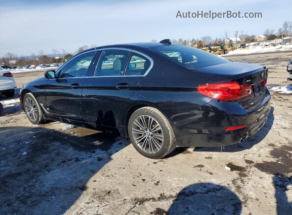 WBAJR7C04LCD12727 2020 BMW 5 SERIES Черный Задняя левая четверть