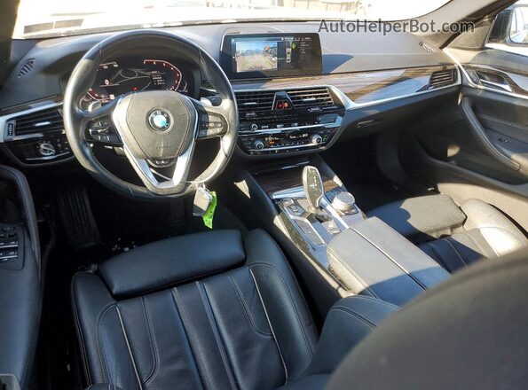 WBAJR7C04LCD12727 2020 BMW 5 SERIES Черный Вид панели приборов