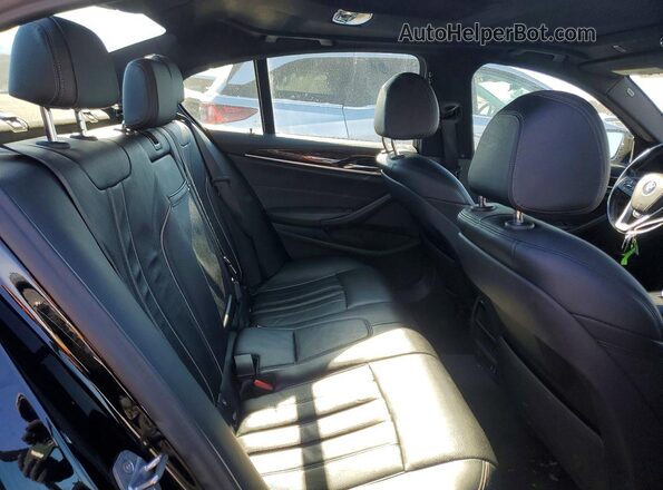 WBAJR7C04LCD12727 2020 BMW 5 SERIES Черный Вид задних сидений