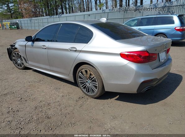 WBAJS3C01LCD35072 2020 BMW 5 SERIES Silver Հետևի ձախ