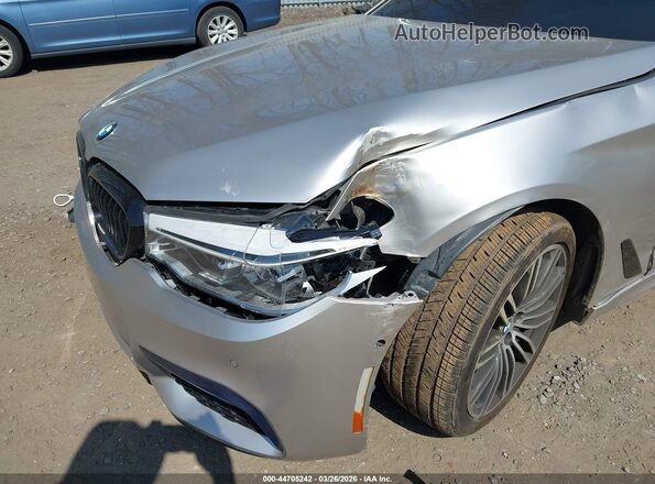 WBAJS3C01LCD35072 2020 BMW 5 SERIES Silver Դիմացի տեսք