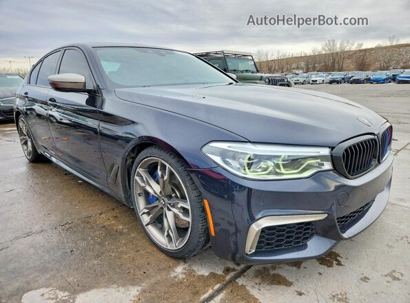 WBAJS7C04LBN96562 2020 BMW M5 Black Przód prawy