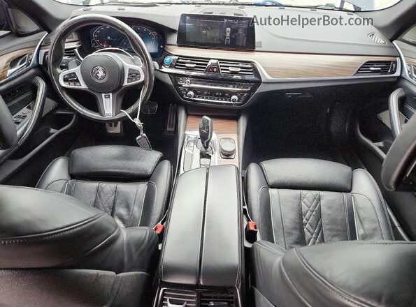 WBAJS7C04LBN96562 2020 BMW M5 Black Widok deski rozdzielczej