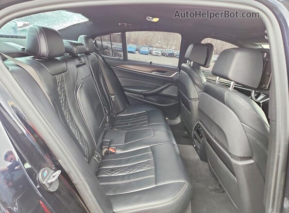 WBAJS7C04LBN96562 2020 BMW M5 Black Widok tylnych siedzeń
