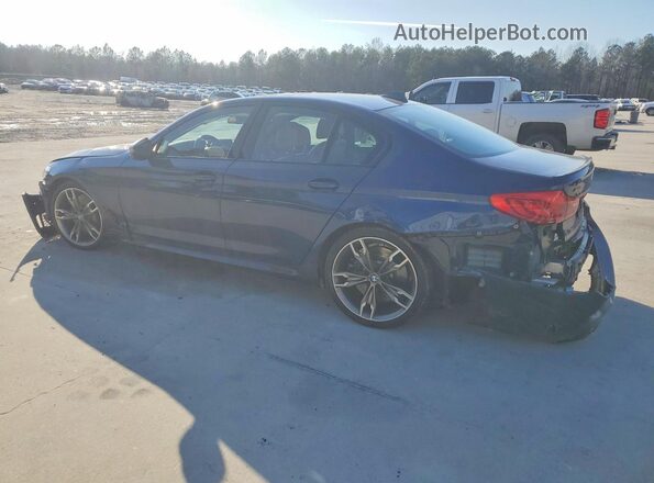 WBAJS7C0XLCD18861 2020 BMW M5 Blue Trasero izquierdo