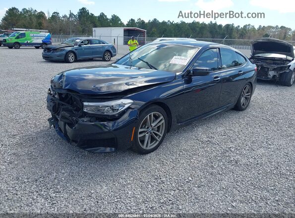 WBAJV6C52JBJ99782 2018 BMW 6 SERIES Black Передня ліва чверть