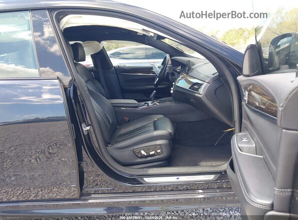WBAJV6C52JBJ99782 2018 BMW 6 SERIES Black Вид салону спереду