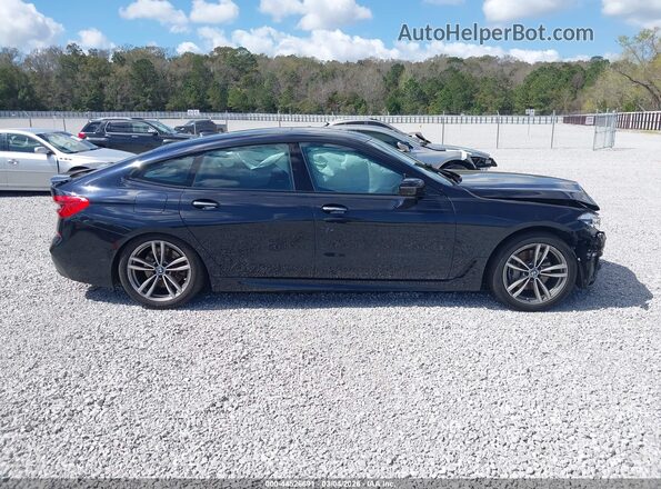 WBAJV6C52JBJ99782 2018 BMW 6 SERIES Black Вид задньої частини салону