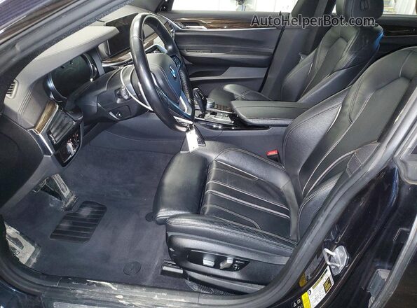 WBAJV6C54JBJ99864 2018 BMW 6 SERIES Blue Սալոնի դիմացի տեսք