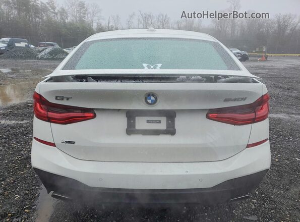 WBAJV6C54KBK08130 2019 BMW 6 SERIES White Հետևի տեսք