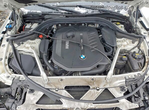 WBAJV6C54KBK08130 2019 BMW 6 SERIES White Սալոնի հետևի տեսք